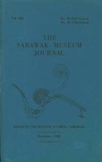 Sarawak Museum Journal, The-Vol. VIII by (none given)
- 1958
- from Black Sheep Books (SKU: 010238)