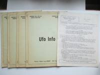 UFO Info: 4 issues nos. 43 - 46 (March 1976 - December 1976) plus Groupe  de Travail Europeen 1981 - Volume 1 Contact by Bonabot, Jacques (ed) - 1976