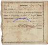 A Stock Certificate For An Early Pennsylvania Winery