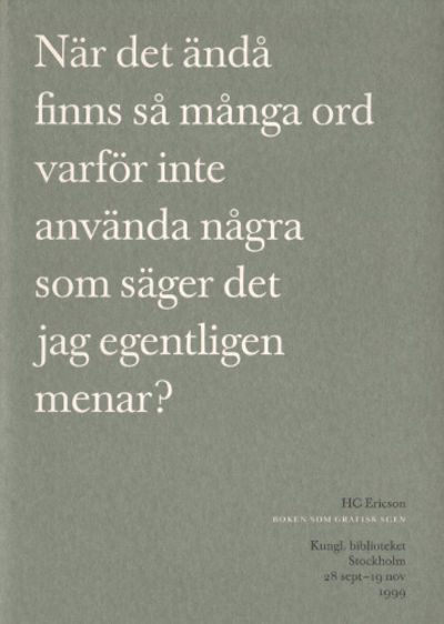 BOKEN SOM GRAFISK SCEN.