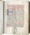 Mass Lectionary with Readings from the Epistles, In Latin, decorated manuscript on parchment