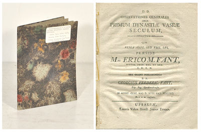 Observationes generales circa primum dynastiæ…