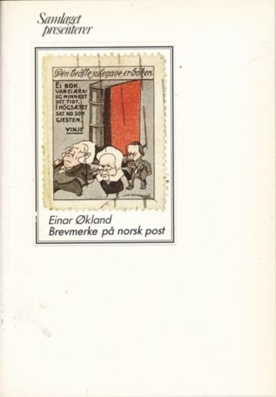 Brevmerke på norsk post. Eit utval av…