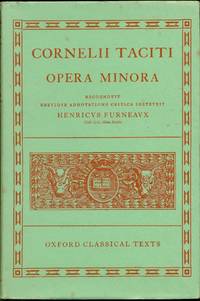 Opera minora by CORNELII TACITI - 1970