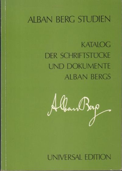 Katalog der Schriftstücke von der Hand Alban…