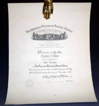 image of Charles L. Freer: His Life Membership in the American Museum of Natural History