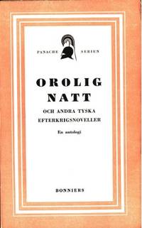 Orolig natt och andra tyska efterkrigsnoveller.…