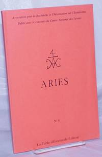 image of Aries. No 8. Association pour la Recherche et l'Information sur l'Esoterisme
