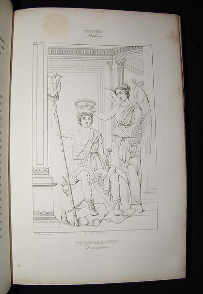 Herculanum et Pompéi. recueil Général des Peintures Bronzes, Mosaiques, Etc. Découverts jusquá ce Jour, et reproduits d'apres le Antichita di Ercolano, il Museo Borbonico, et tous les Ouvrages analogues. ASugmenté de Sujets inédits, Gravés au Trait ... (photo 5)