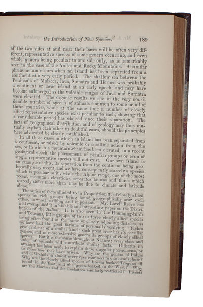 On the Law which has Regulated the Introduction of New Species. [In: The Annals and Magazine of Natural History. Second Series, Volume 16]. - [INAUGURATING THE DISCOVERY OF THE ORIGIN OF SPECIES] (photo 14)