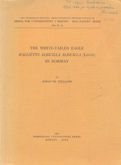 The White-tailed eagle. Haliaëtus Albicilla…