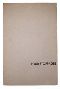 FOUR STOPPAGES / a configuration (verse/ Jonathan Williams & graphics / Charles Oscar). Jargon 5