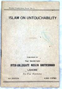 Islam on Untouchability (Muslim Brotherhood Series No. 5)