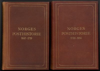 Norges posthistorie 1647-1719 og 1720-1814. I-II.