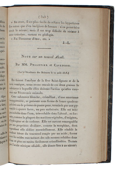 Note sur un nouvel Alcali (Lu à l'Academie des…