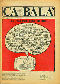 Ca BalÃ . N.33, Anno III. Mensile Dicembre 1973