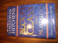 cover of Blood, Class and Nostalgia: Anglo-American Ironies