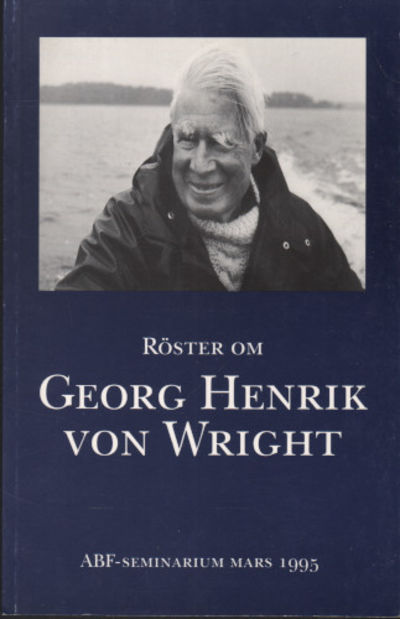 RÖSTER OM GEORG HENRIK VON WRIGHT.