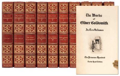 The Works of Oliver Goldsmith (in 10 vols.)