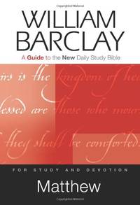 image of Matthew: A Guide to the New Daily Study Bible (Guides to the New Daily Study Bible)
