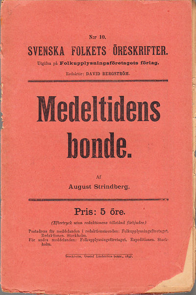 Medeltidens bonde. [Utg. av]…