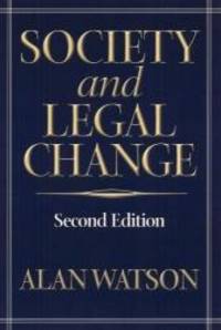 Society And Legal Change 2Nd Ed