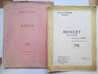 Bolero and Menuet pour le piano sur le nom d'Haydn