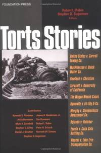 Torts Stories (Law Stories)