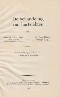 cover of De behandeling van hartziekten.... vertaald door E. Arrias