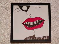 MOUTH BAND FRAMED RECORD COVER ALBUM