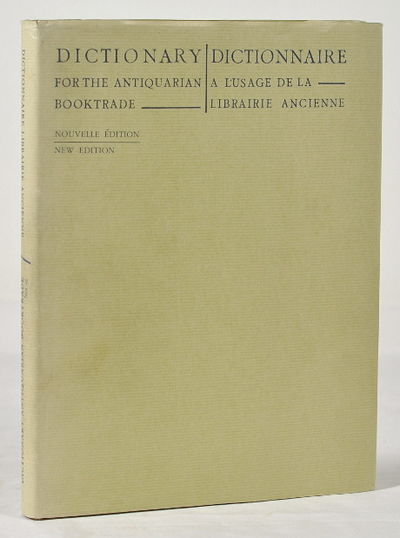 Dictionnaire à l’usage de la librairie ancienne.…