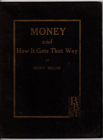 Money and How it Gets that Way