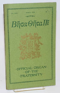 Beta theta pi, official organ of the fraternity vol. xxiii, March 1896, no. 4 [cover titling] The beta theta pi with which has been united The mystic messenger [title page]