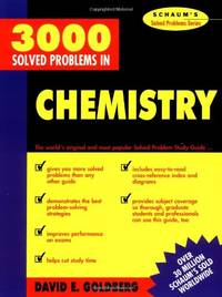 3,000 Solved Problems In Chemistry (Schaum&#039;s Solved Problems) by Goldberg, David