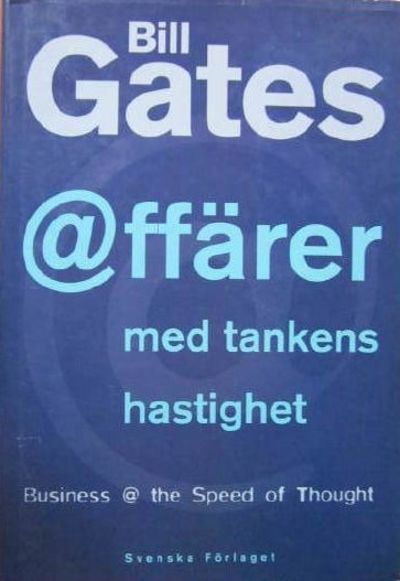 Affärer med tankens hastighet. Business at the…
