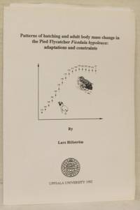 Patterns of hatching and adult body mass change in the Pied Flycatcher, Ficedula hypoleuca:...