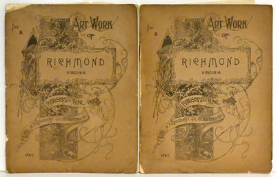 [VIRGINIA] [RICHMOND] ART WORK OF RICHMOND, VA, PARTS 5 & 8