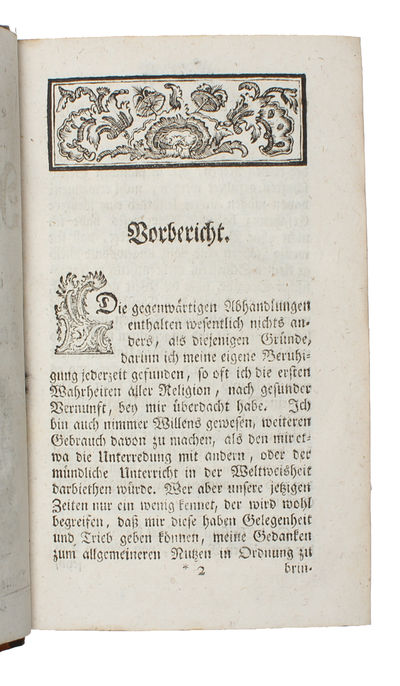 Abhandlungen von den vornehmsten Wahrheiten der natürlichen Religion. (photo 3)