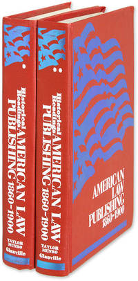 American Law Publishing 1860-1900: Historical Readings. 2 Vols