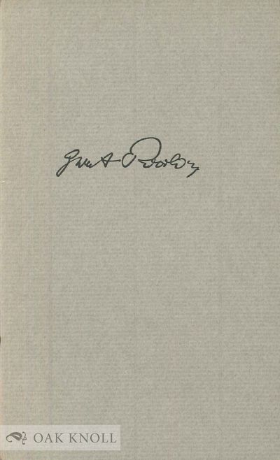 ERNST ROWOHLT ZUM GEDÄCHTNIS 1. 12. 1961