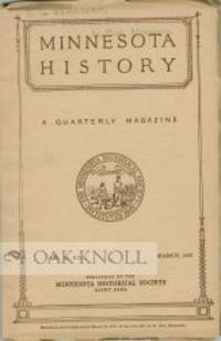 (Saint Paul, MN: Minnesota Historical Society), 1929. stiff paper wrappers. Jones, Herschel V.. 8vo....