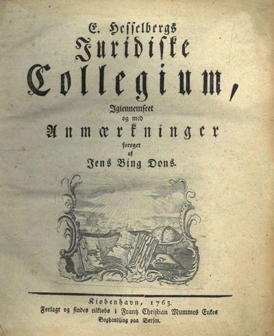 E. Hesselbergs Juridiske Collegium, Igiennemseet…