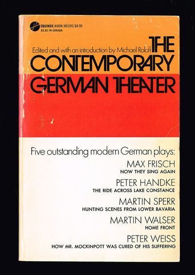 The Contemporary German Theater.