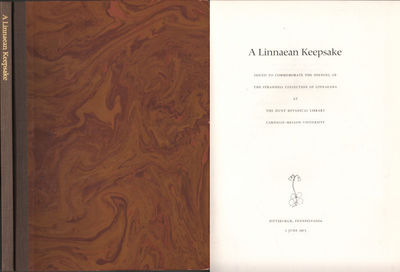 A LINNAEAN KEEPSAKE.