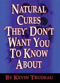 image of Natural Cures "They" Don't Want You to Know about
