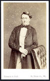 Carte-de-visite photograph portrait ca. 1860 by Edwards & Bult