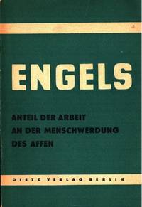 Anteil der Arbeit an der Menschwerdung des Affen.