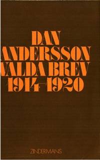 Valda brev 1914-1920. Urval och kommentarer av E.…