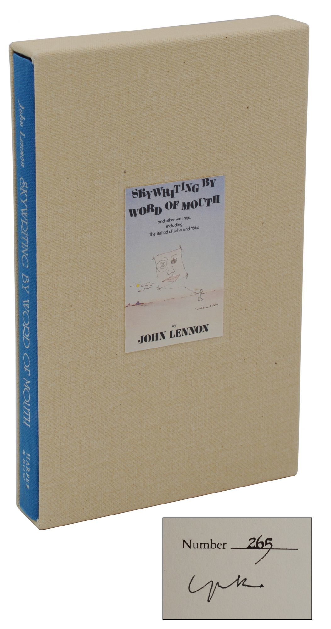 Skywriting by Word of Mouth by Lennon, John | 1986 | Harper & Row