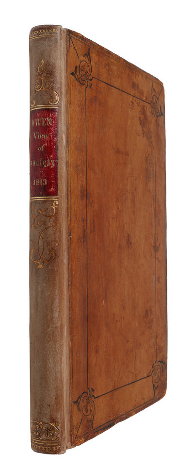 A New View of Society: Or Essays on the Principle of the Formnation of the Human Character, and the Application of the Principle to Practice.  - [FOUNDING SOCIALISM] (photo 2)